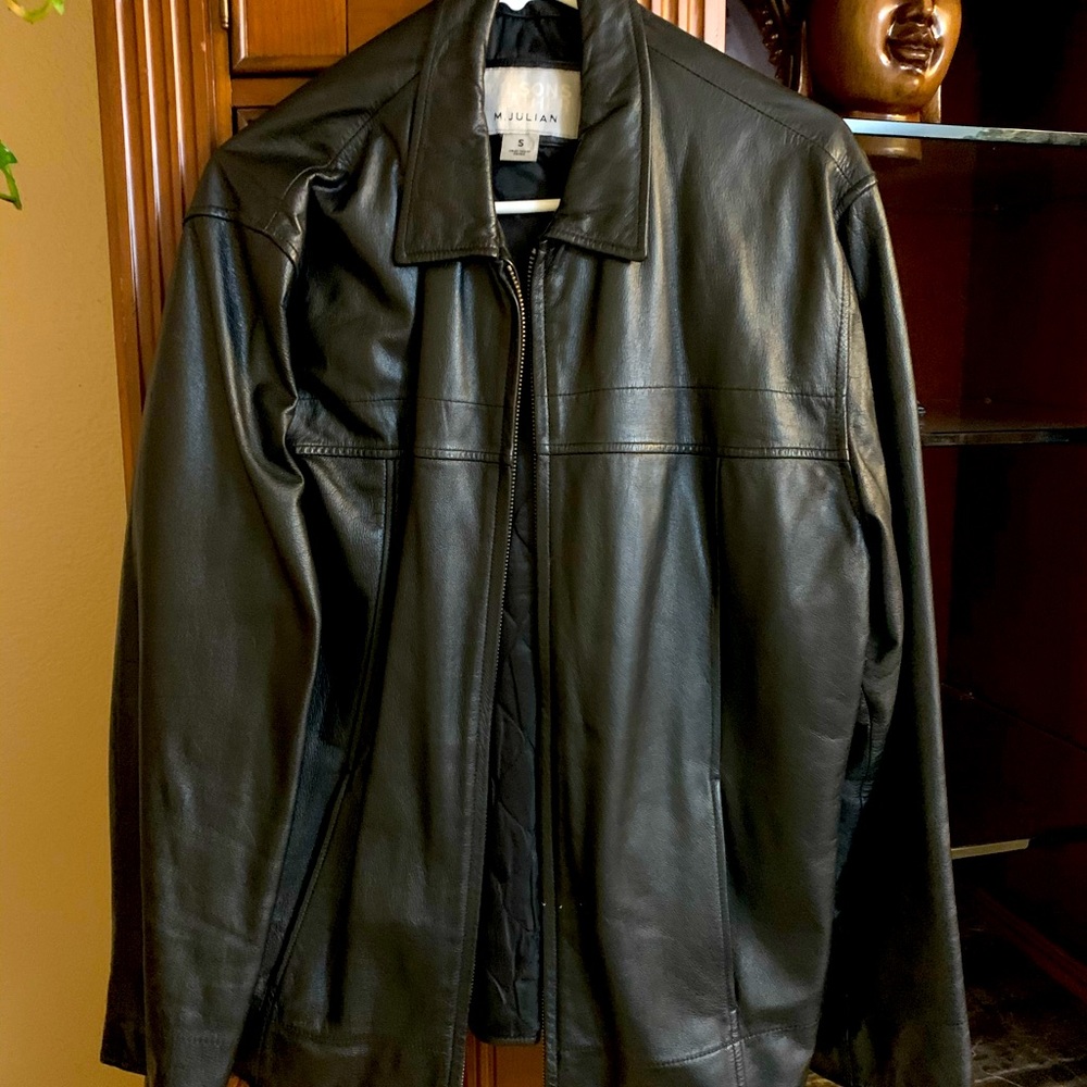 Leather jacket